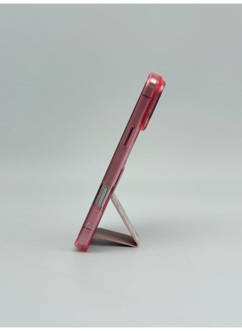 general Mocome Premium Kickstand Case for iPhone 17 Pro – Slim Shockproof Protective Cover with Integrated Pull-Down Stand & Magnetic Compatibility - Image 5